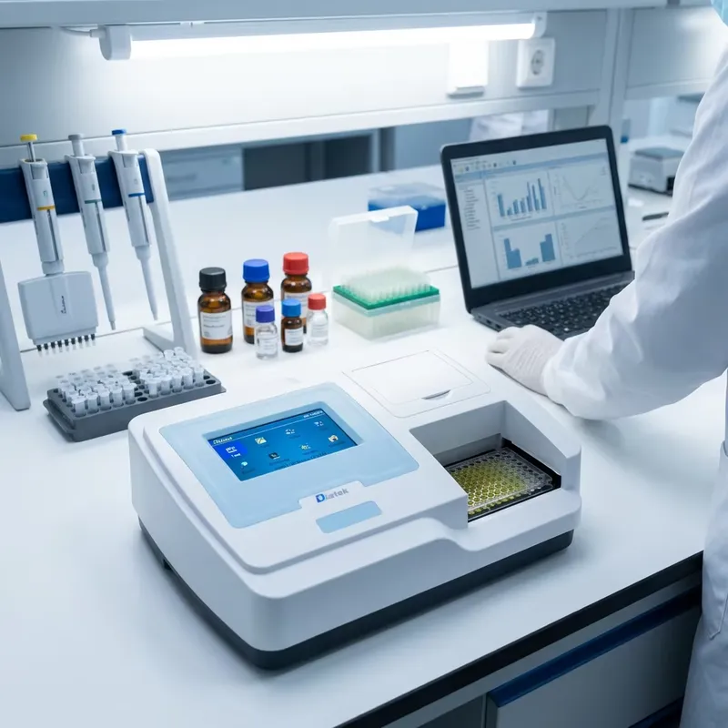 DR-200Bc Microplate Reader Lab - đánh giá và giá Medical Lab Diagnostics